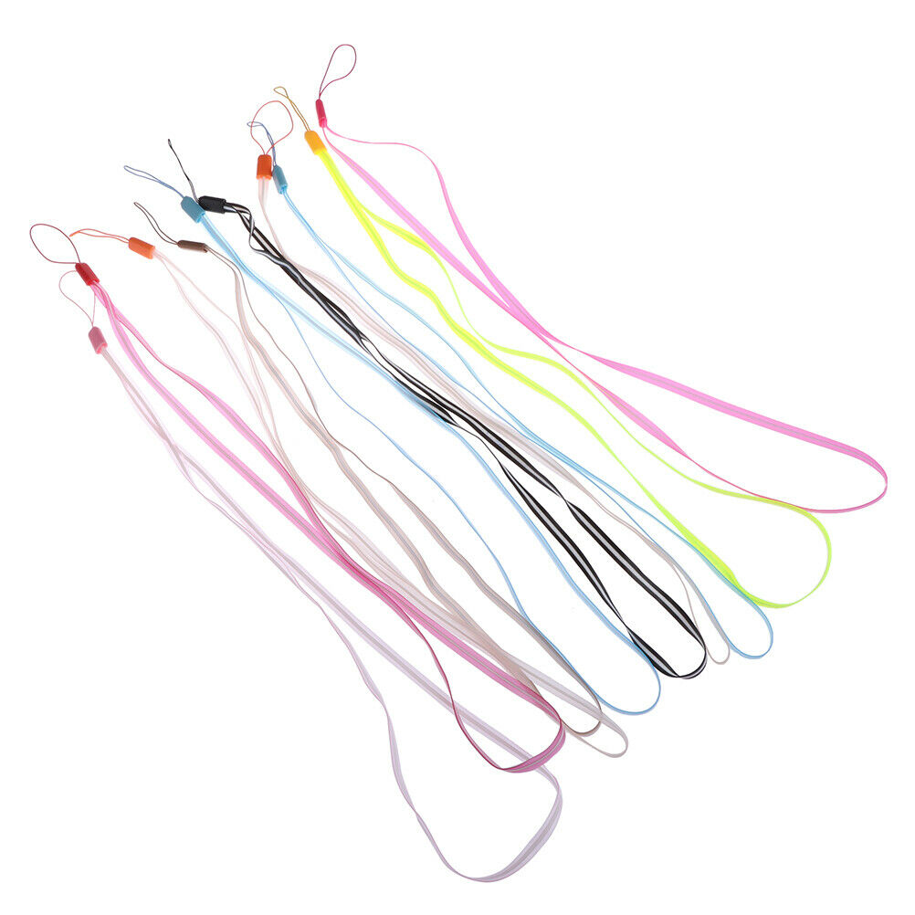 5pcs Random lanyards neck phone strap for ID pass card mobile phone usb h.l8