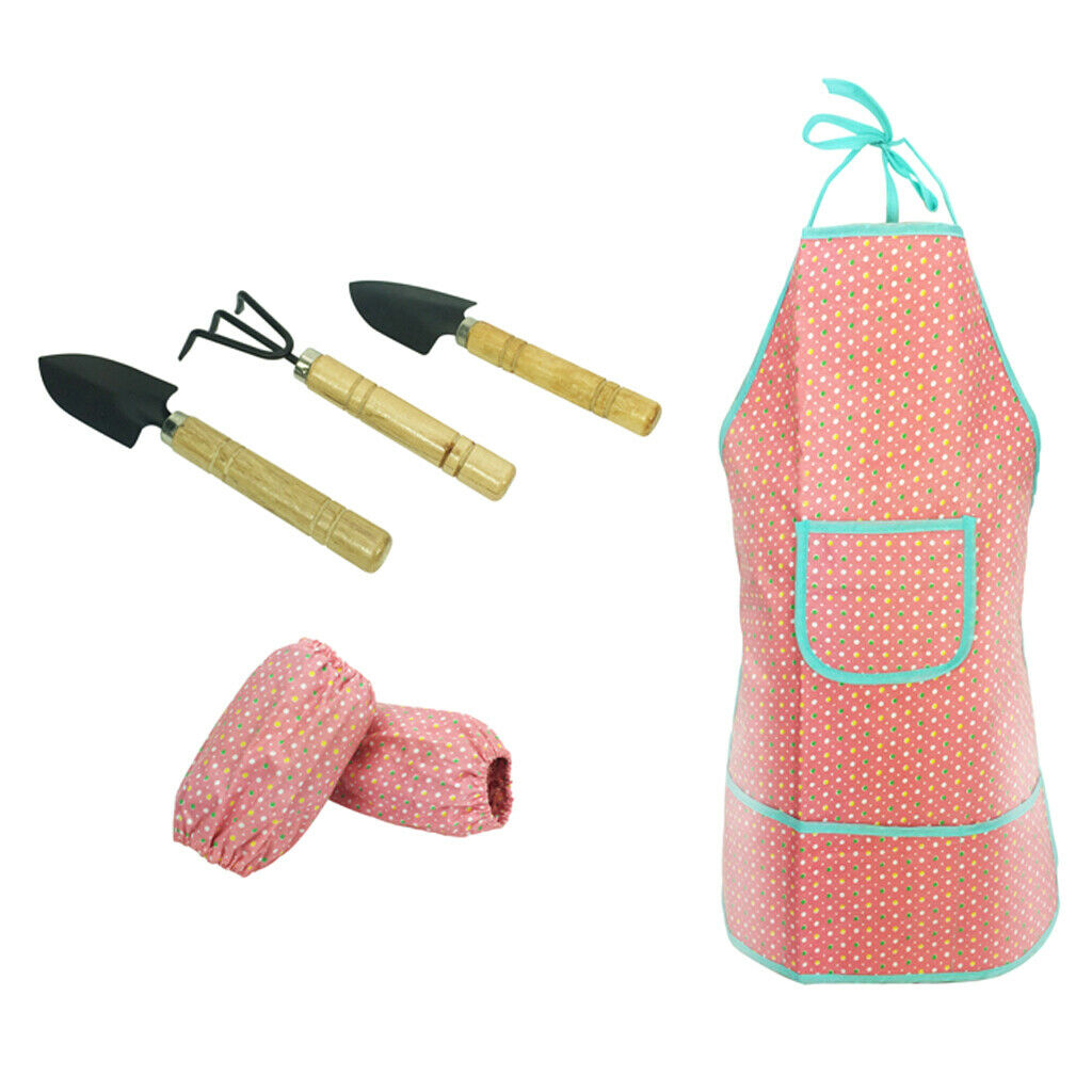 Gardening Tools Toys Rakes Shovels Trowel Apron Kits - Planting Digging Garden