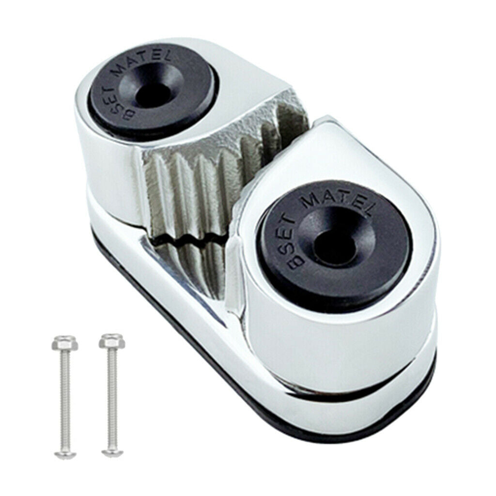 Kayak Cam Cleats & Fairlead Stainless Steel Fast Entry fits for 3-12mm Line