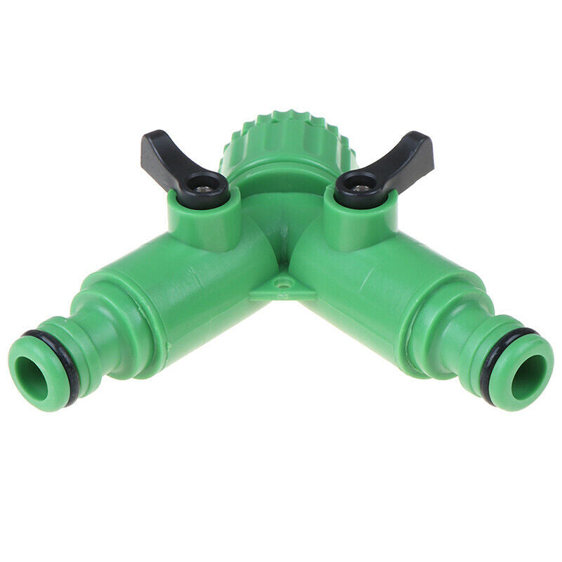 4/6" 3 Way Garden Tap Hose Adapter Connector Adaptor Hose Pipe Splitter Y.l8