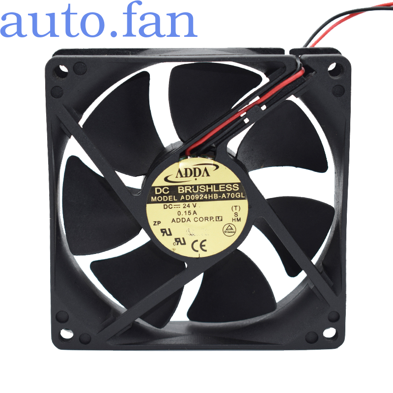 For 1pc ADDA AD0924HB-A70GL fan 9025 24V 0.15A 2pin