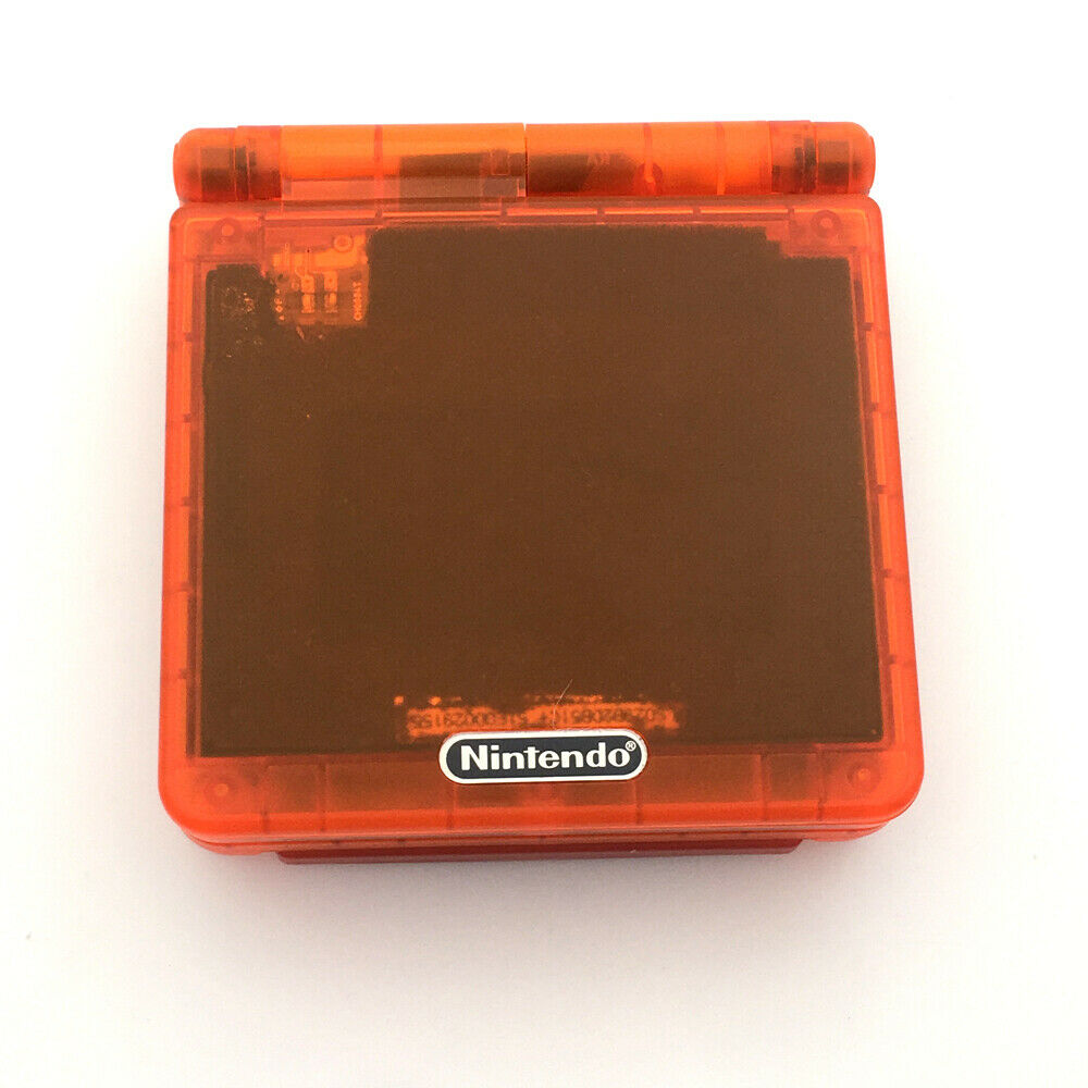 Transparent Orange Housing Cover For Nintendo Gameboy Advance SP GBA SP Shell
