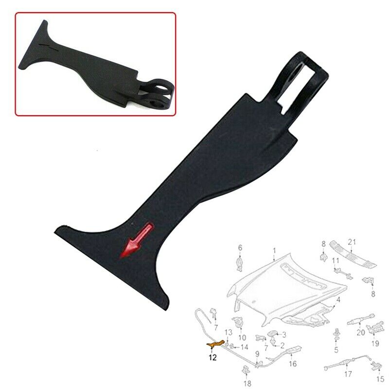 New for Mercedes Benz 2001-2005 W203 C230 240 320 C32 AMG Front Hood ReleaseO4Y1
