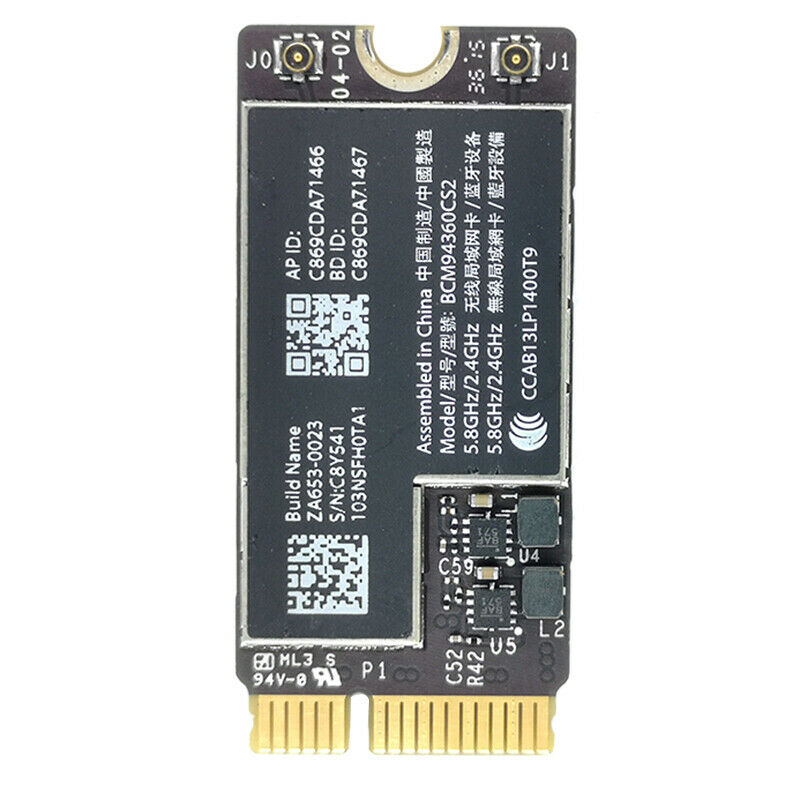 New BCM94360CS2 Wireless-AC WIFI Bluetooth BT 4.0 Airport 802.11Ac Card for MaS7