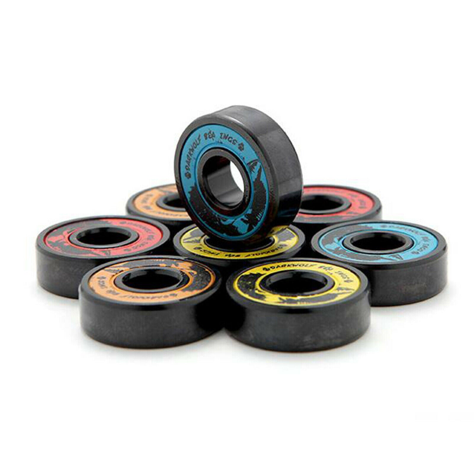 8Pcs ABEC-11 Skateboard Bearings Replacement Roller Sealed Wheels Repair
