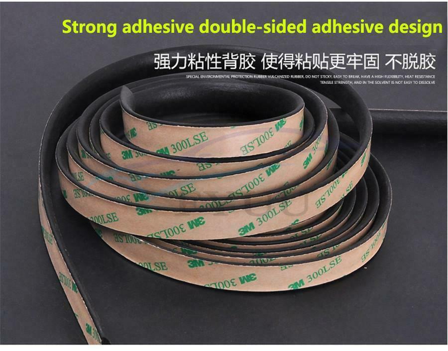 5M Car Windshield Sealant Sunroof Triangular Window Sealed Strips Rubber Sealing