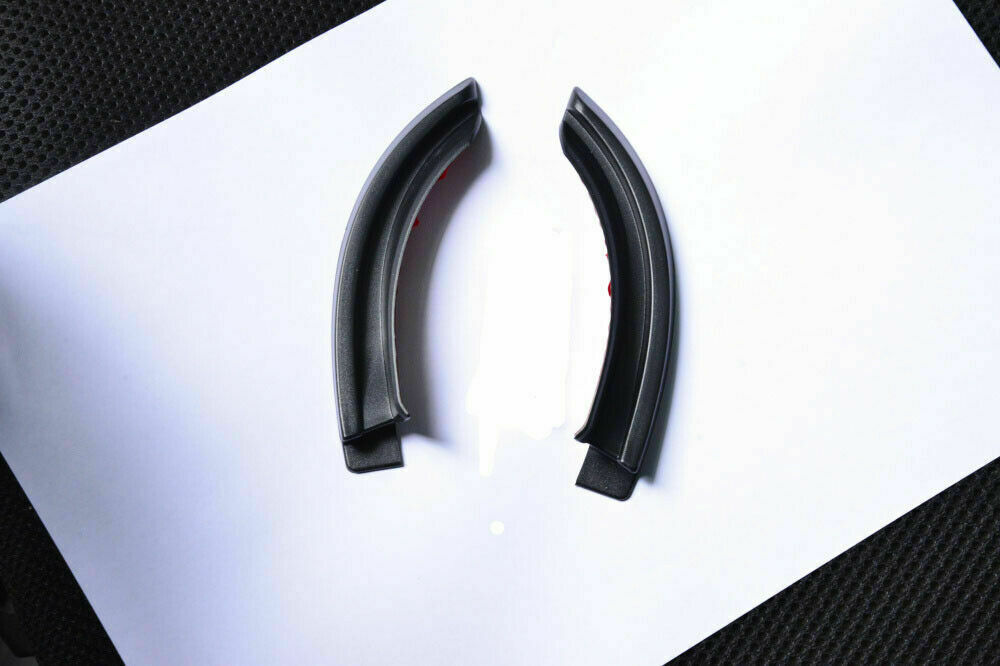 2PCS Water Rain Gutter Extension Car Fit For Jeep Wrangler JL 18-20 Gladiator JT
