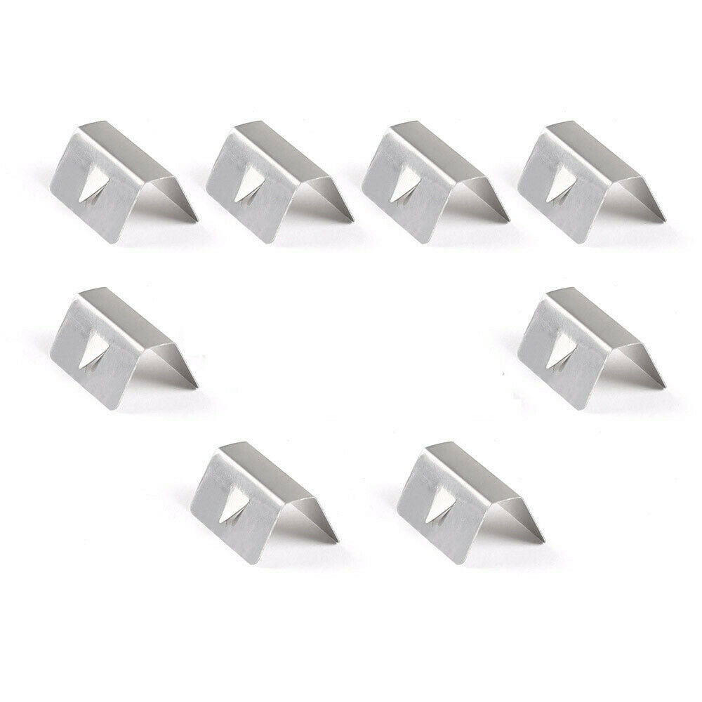 8pcs For Heko G3 Clip Auto Car Channel Wind Rain Deflector Clips Stainless Steel