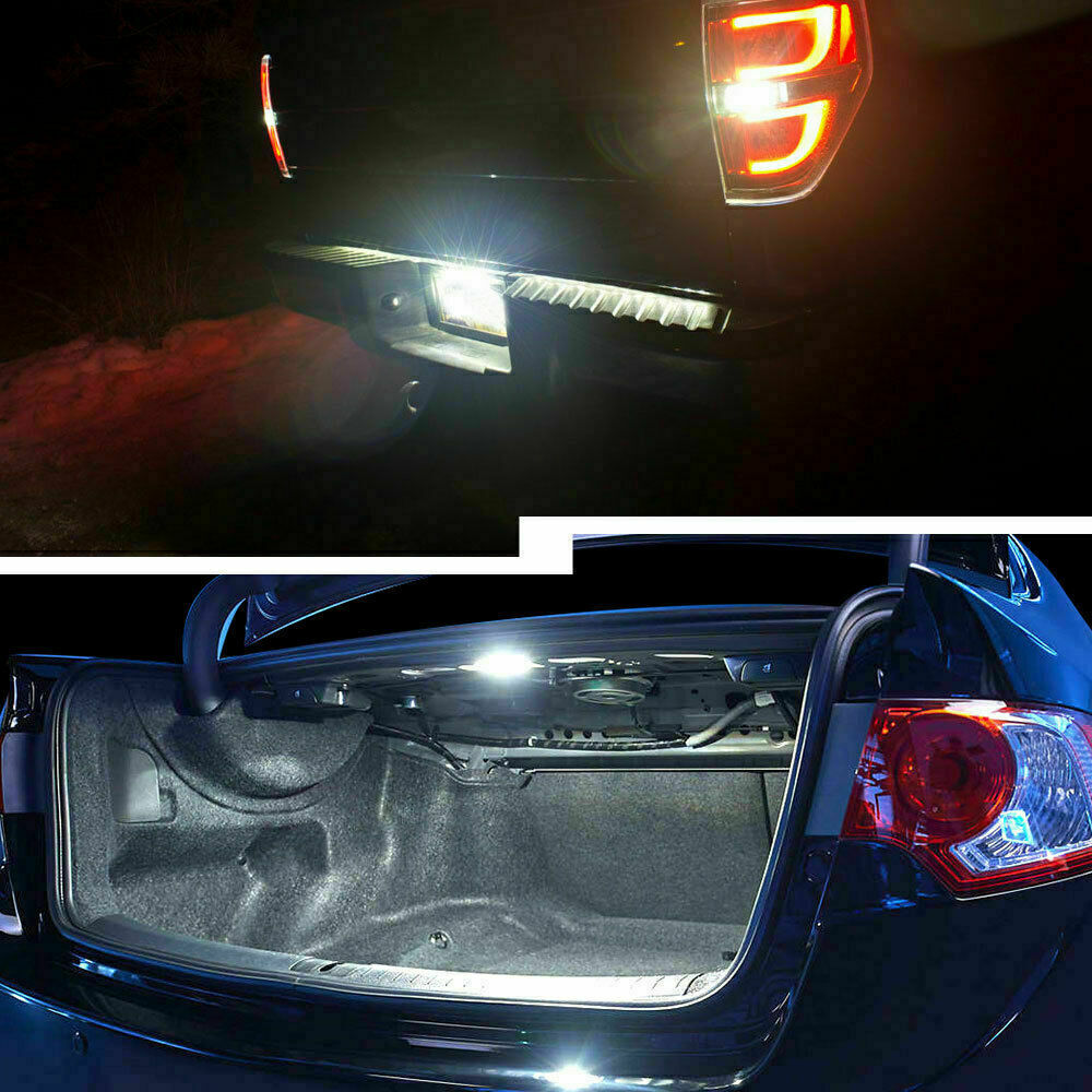 20Pcs T10 White 5730 8SMD LED 12V Car Side Wedge Light White Lamp Bulb Car Style