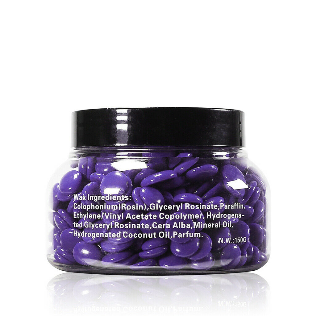 150g Hard Wax Bean Hair Removal Bikini Depilatory No Strip Pellet Lavender