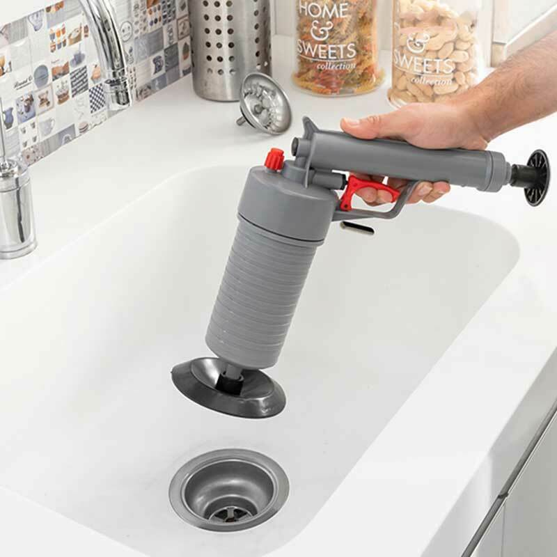 Shop-Story - Klingun: Gun To Air Tablets for Unclog The Drain Buster
