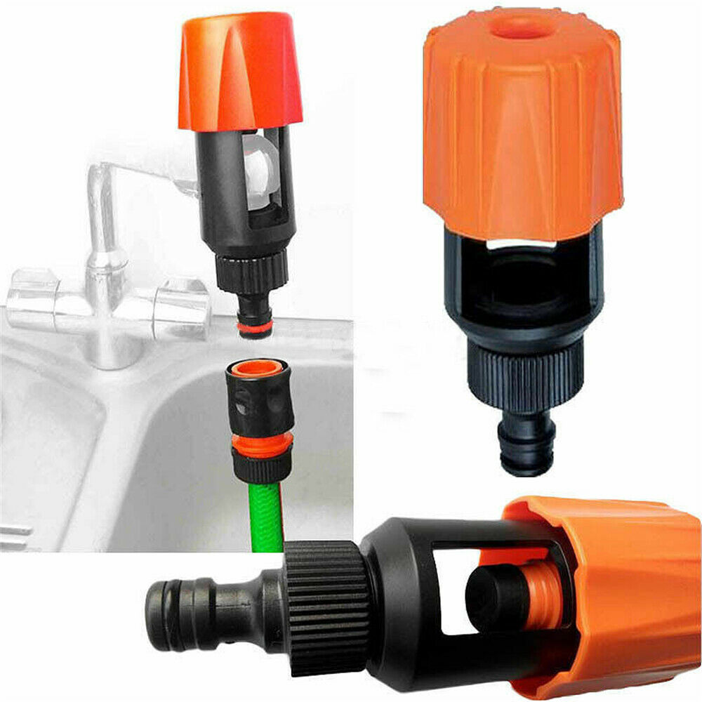 Universal Kitchen Mixer Tap To Garden Hose Pipe Connector Adapter Outdoor-Indoor