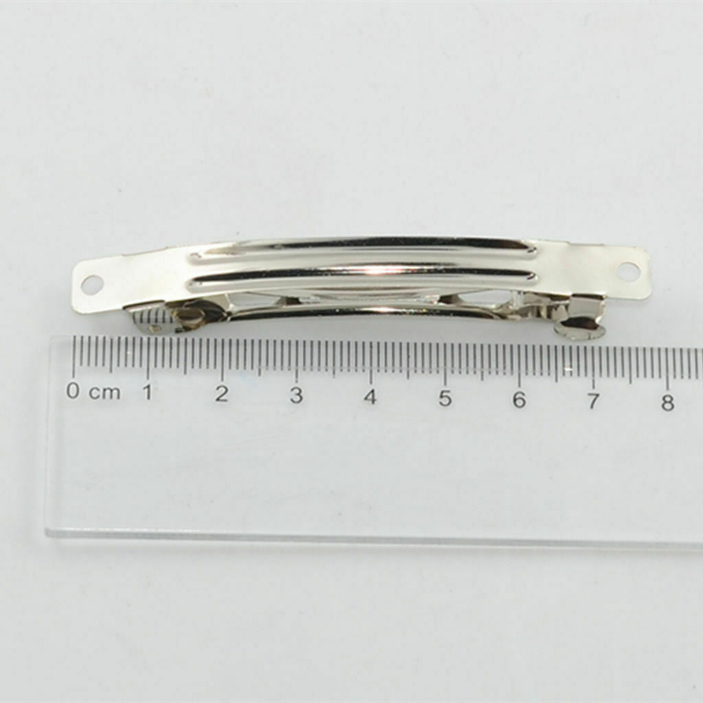 Set of 10 Blank Hair Clips Barrette Bows Hair Accessories Hair Jewelry 3''