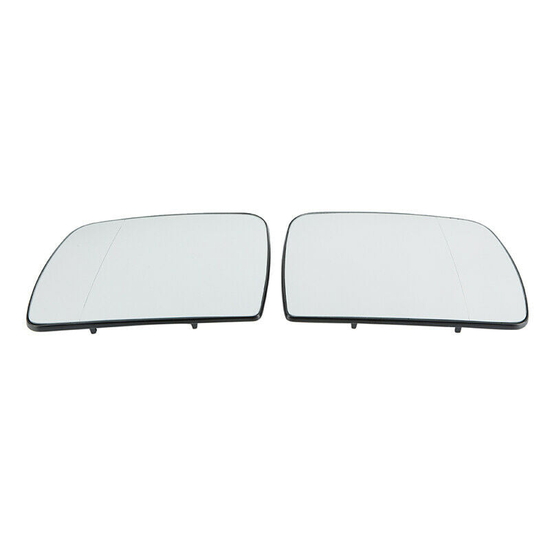 For BMW X5 E53 1999-2006 Car Door Side Wing Mirror Gass Left Right  Heated 2pcs