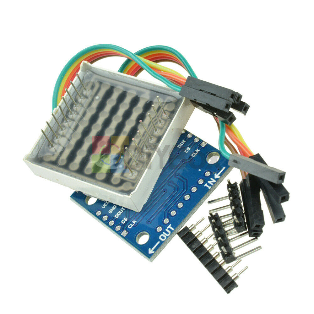 10Pcs Fit For Arduino MAX7219 Dot Matrix Microcontroller Display Module DIY Kits
