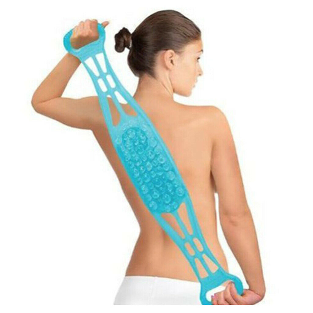 Massage Brush Designed Exfoliating Back Scrubber Shower Back Strap Men Women