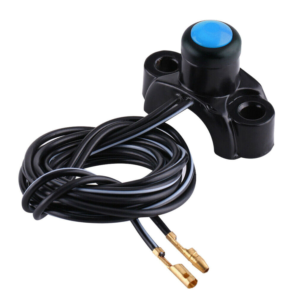 2xMotorcycle 22mm Handlebar Motor Kill Stop Start Button Switch