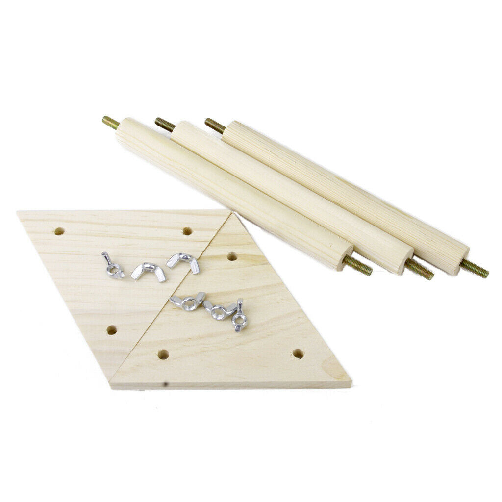 Wood Parrot Play Bird Standing Position Plays Cage For Grinding Pet
