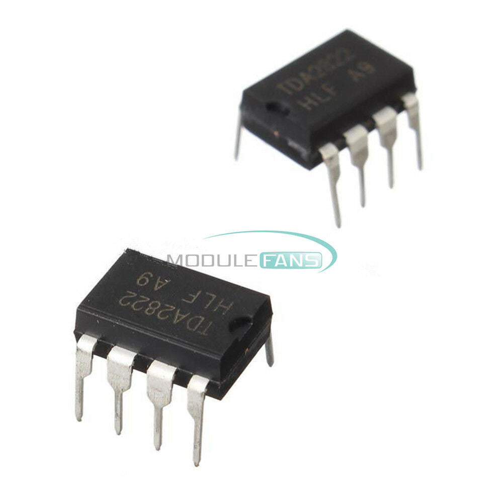 10PCS IC TDA2822M SCS2822 12V DIP-8 TDA2822 VOLTAGE POWER AMPLIFIER
