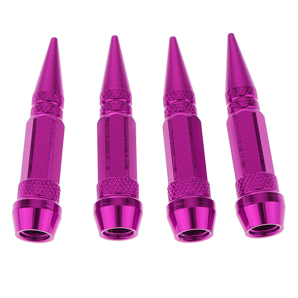 8pcs Tire Wheel Valve Air Stem Stainless Steel Air Cap Cover for Car Truck