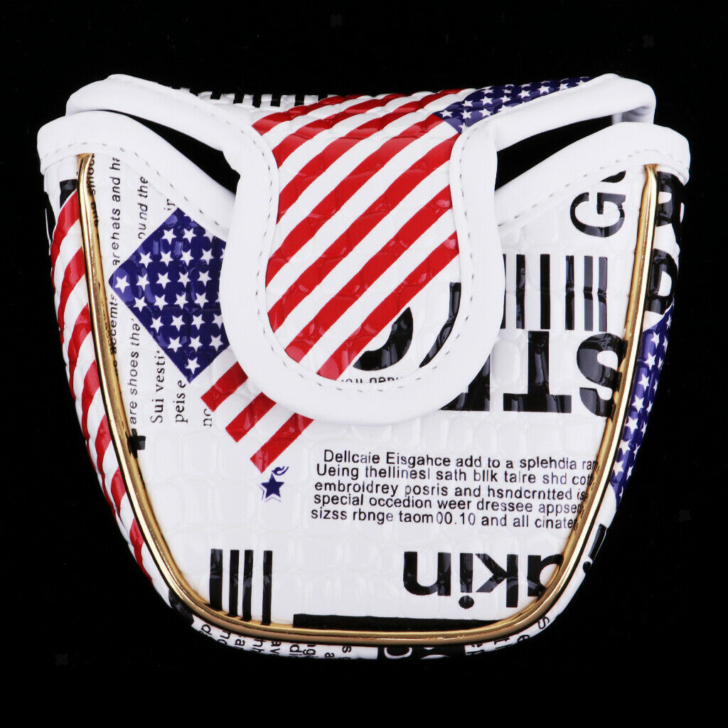 Semicircle Golf Mallet Putter Cover And Portable Bent Divot