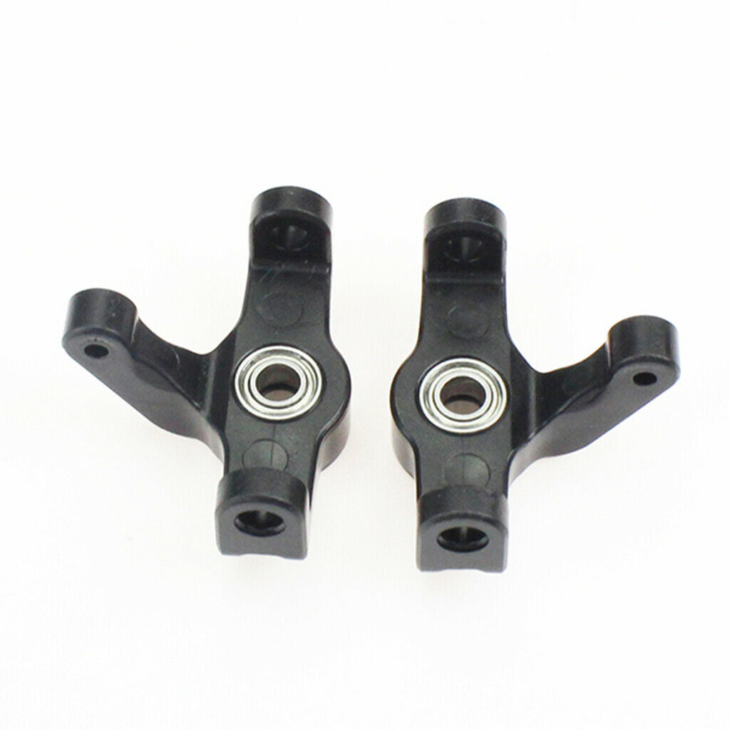 2pcs Aluminum Steering Hub Carrier Knuckle for Wltoys 104001 Accessories