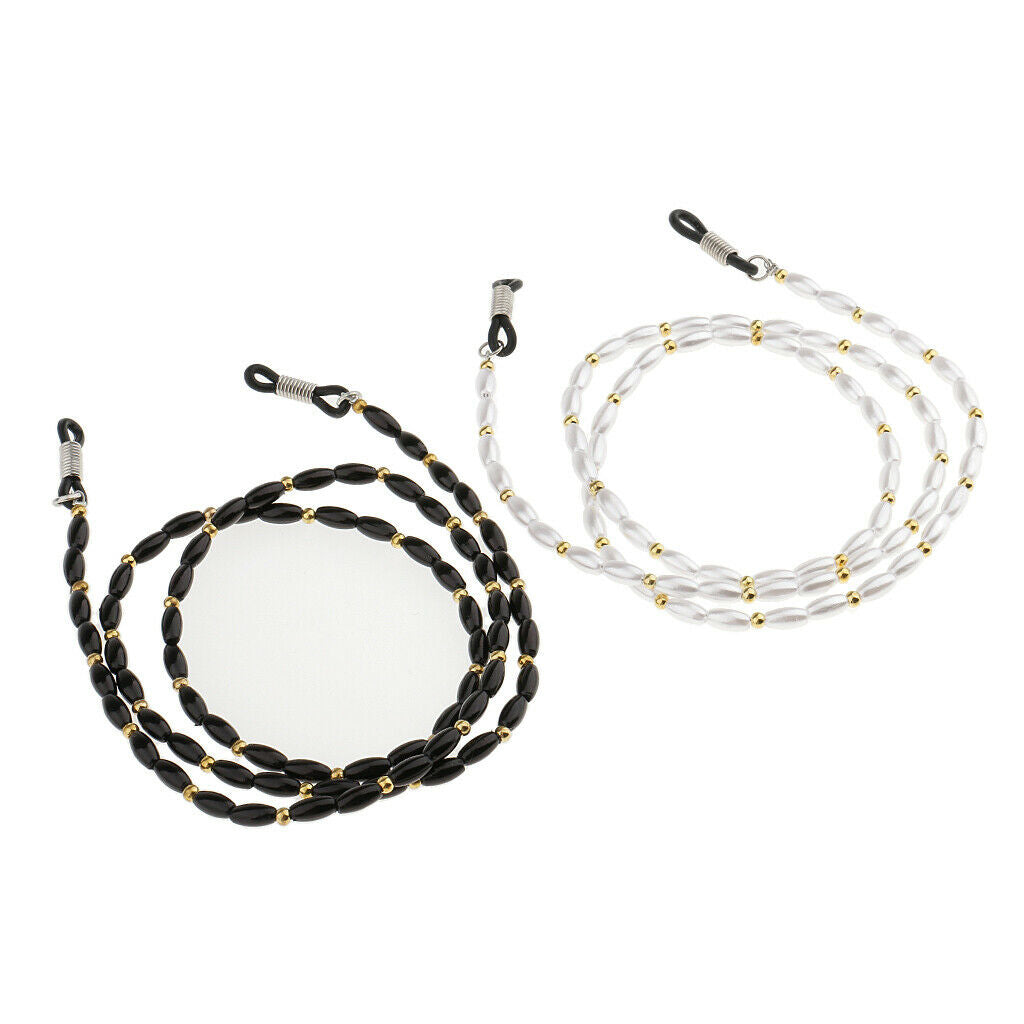 6 Pieces Glasses Bra Chains Sunglasses Neck Strap