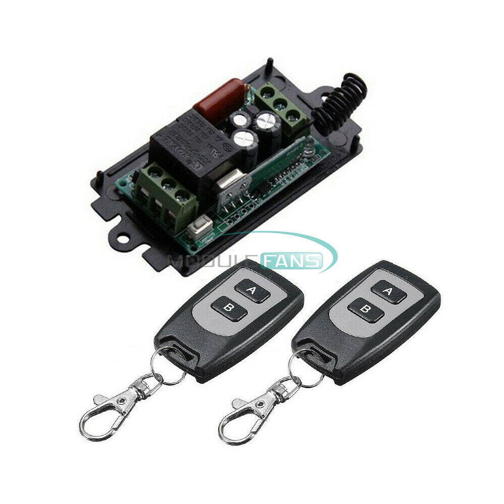 Wireless 220V 10A 1CH Channel Relay Remote Control Switch Transmitter Receiver