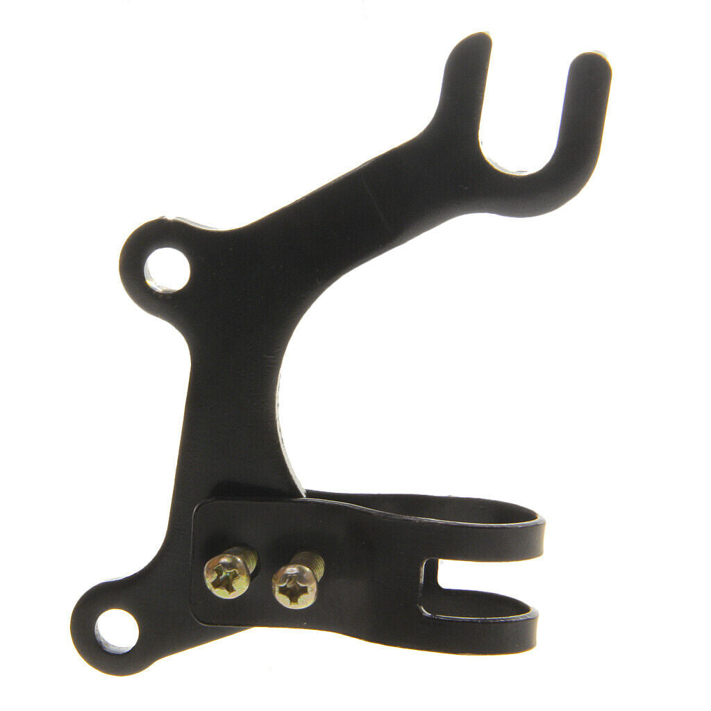 4pcs Black Aluminum Alloy Bike Disc Brake Adapter Bracket Mounting Holder