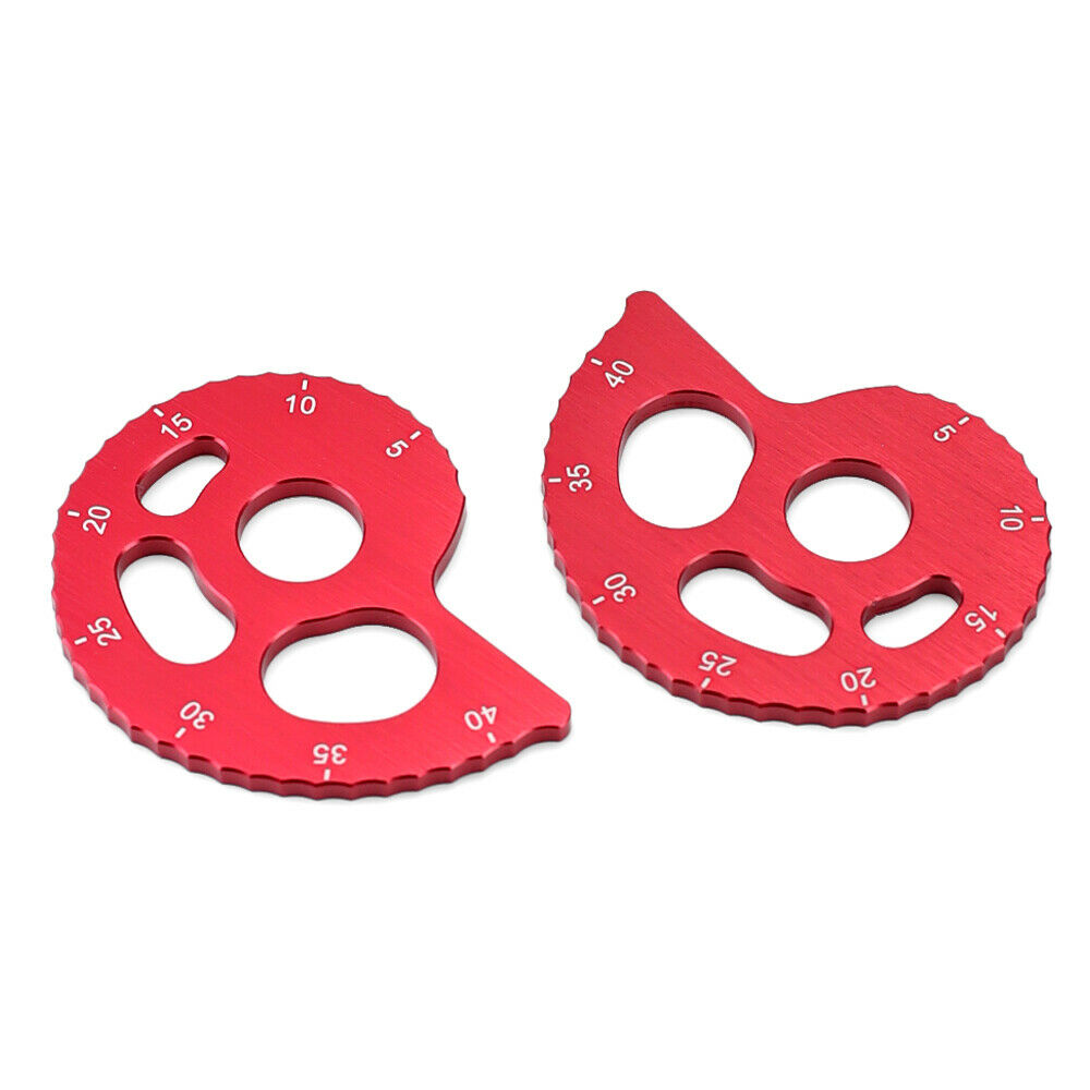Red CNC Chain Adjuster For SUZUKI DR200S/SE/R DR125SE/SM DR350S DR350SM