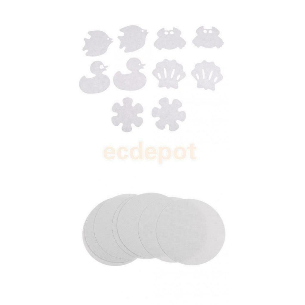Bath Tub Non-slip Appliques Cartoon Decals Treads Anti Skid Shower Stickers