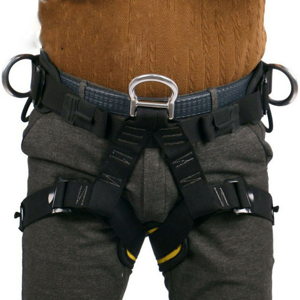 Harness Seat Belts Outdoor Sitting Safety Belts Rock Climbing Rappelling Tool