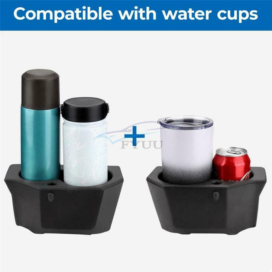 For Dodge Ram 1500 2500 2009-18 Car Door Cup Holder Storage Box （Left + Right）