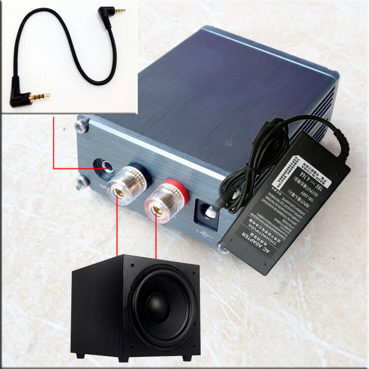 New 100W Subwoofer Power Amplifier TPA3116D2 + NE5532