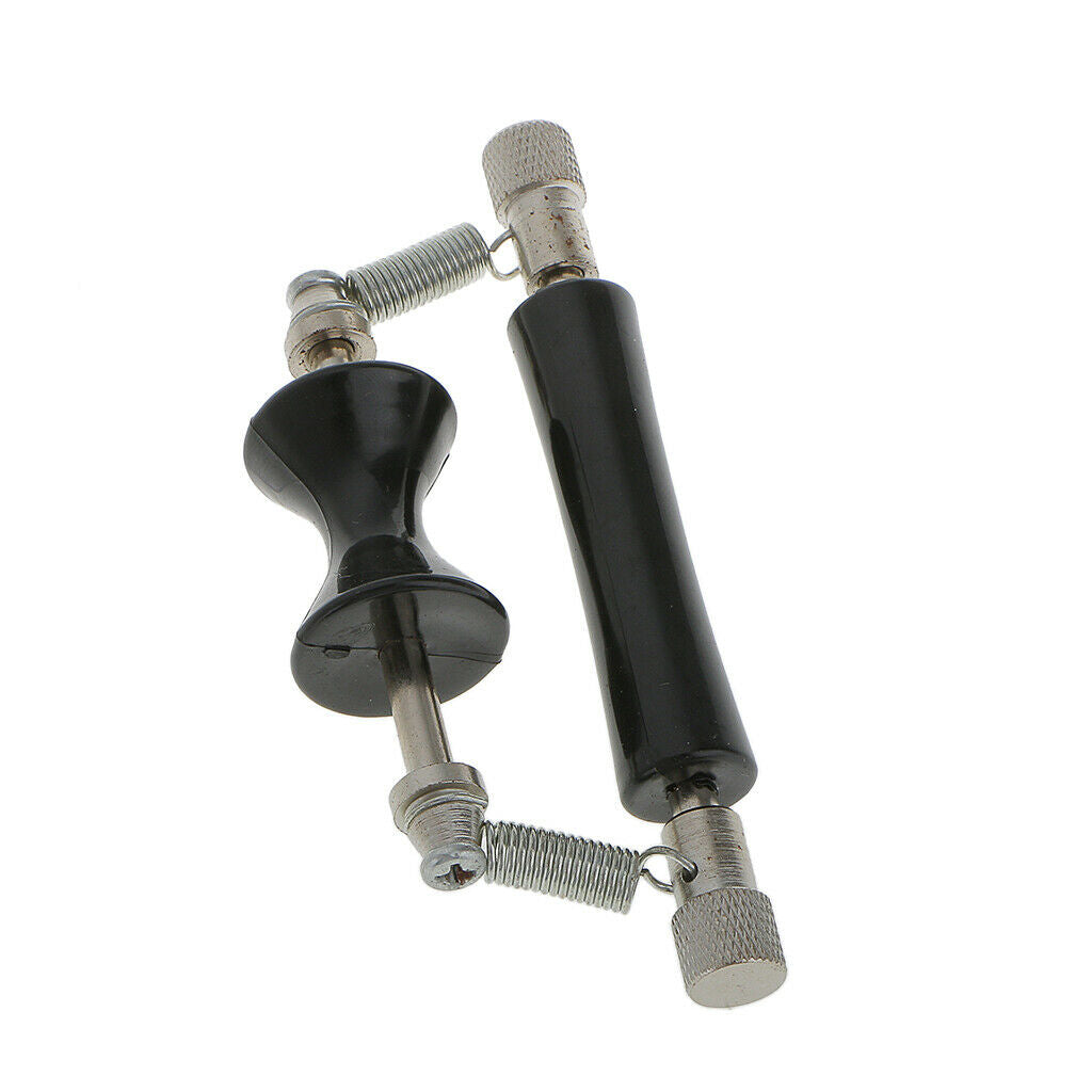 Anti-Rust Carbon Steel Guitar Easy Tunning Rolling Glider Sliding Capo Black