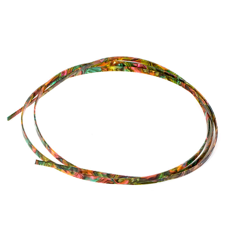 1 Pc Guitar Binding Body Project Purfling Strip 1650x6x1.5mm Colorful Celluloid
