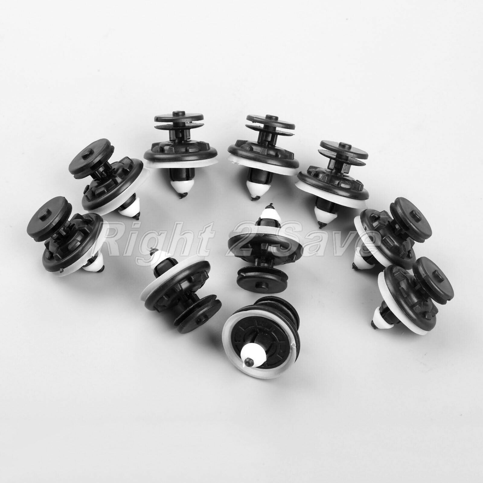 10pc Car Screws Interior Panel Trim Retainer Fastener Fit For GOLF PASSAT TOURAN