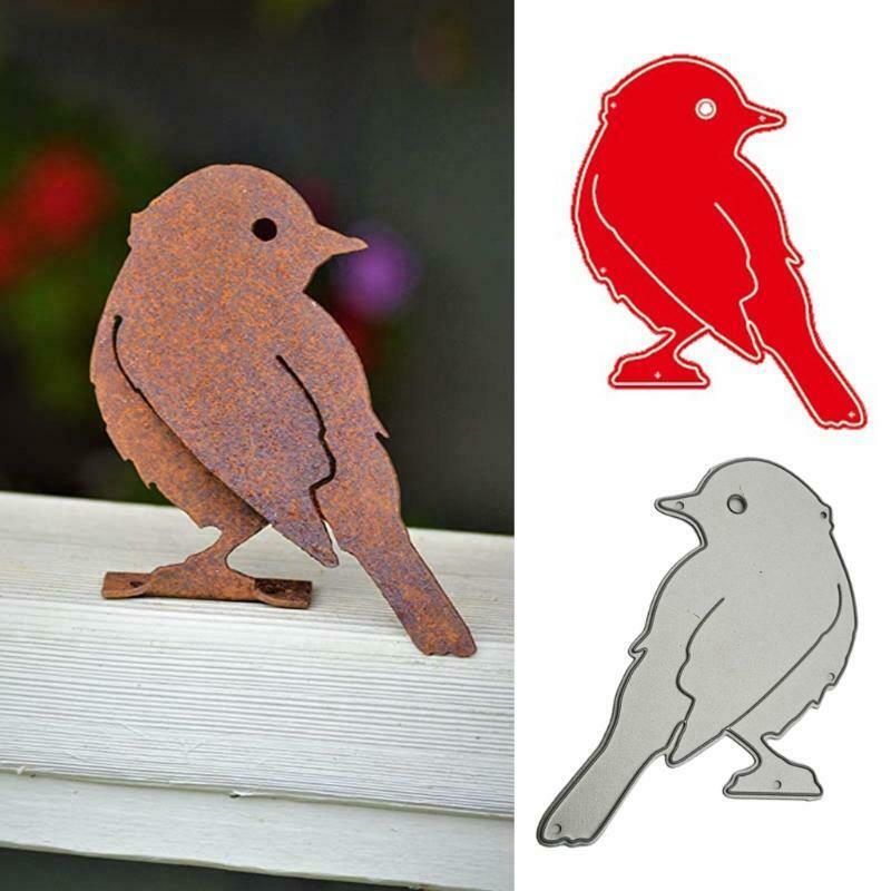 Quiet Bird Metal Cutting Dies Stencil DIY Scrapbooking Album Paper Card Template