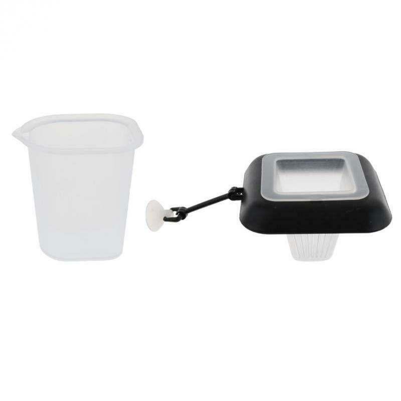 Aquarium Feeding Ring, Measuring Cup, Feeder   Feeding Square by Suction Cup