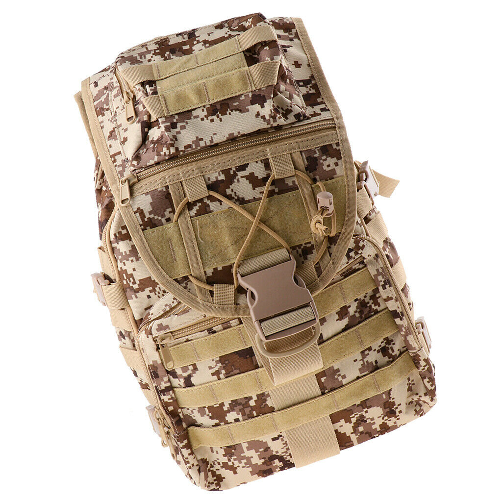 Oxford Cloth Waterproof Outdoor Backpack Rucksack Daypack Sand Digital