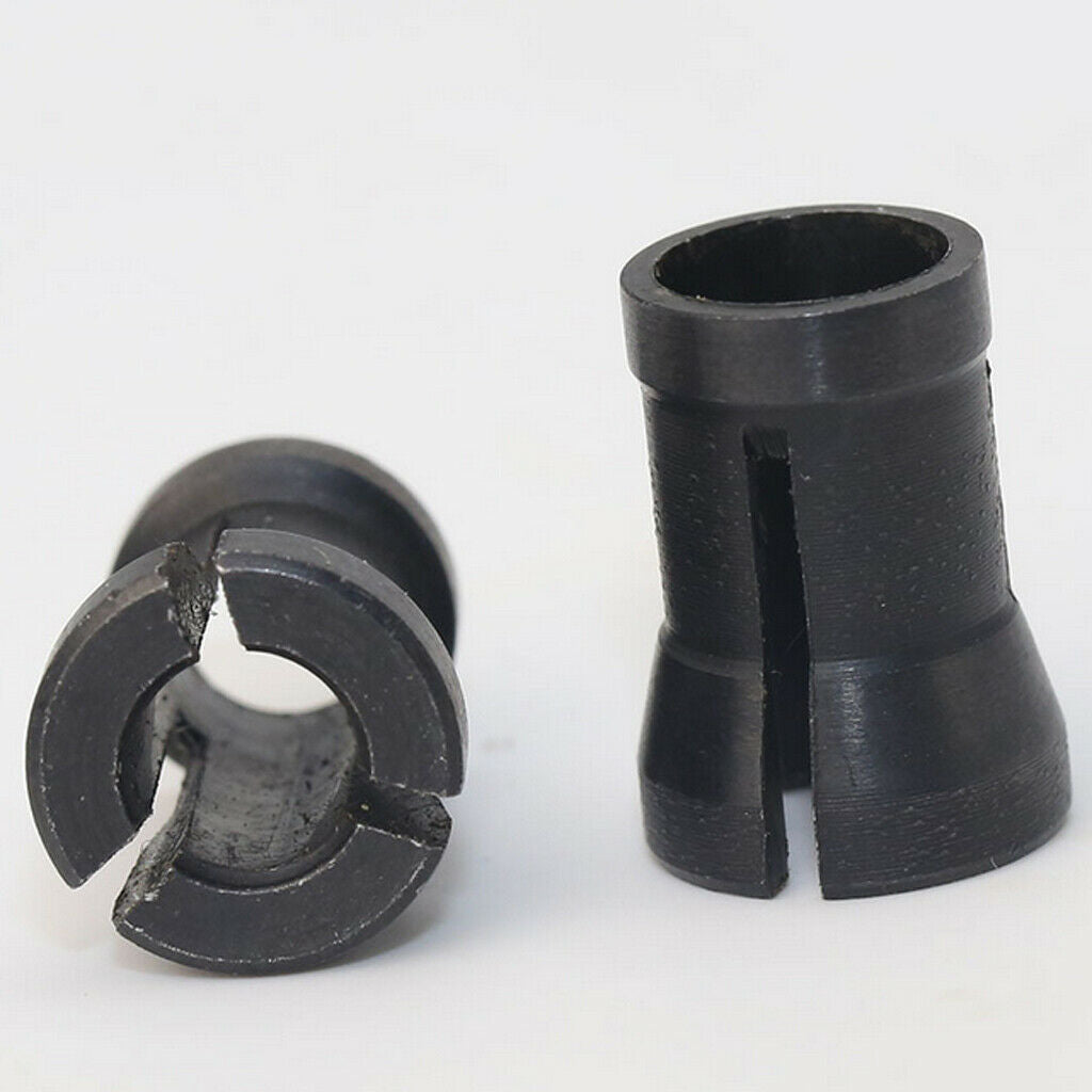 8mm Precision Steel Router Bit Drill Collet Chuck Head Woodworking Tools