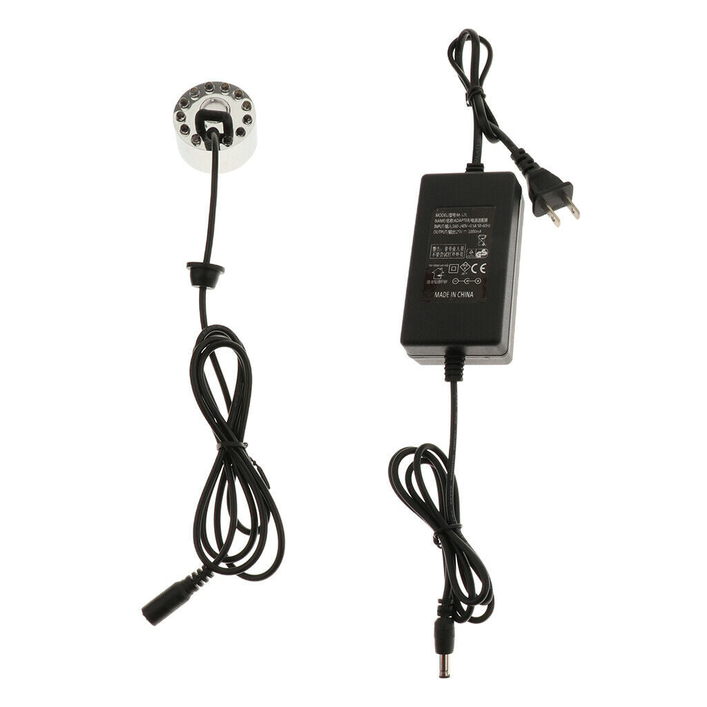 LED Mist Maker Fogger  For Aquarium Reptile Tank Decoration