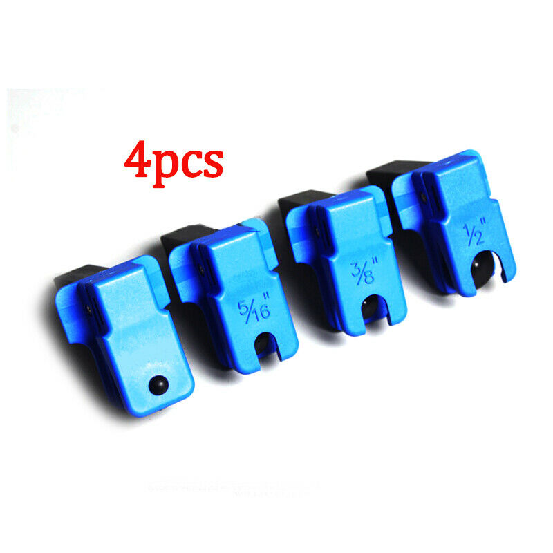 4X Automotive Car Brake Nozzle Clamp Oil Pipe Plug Brake Tube Prevent Oil Spills