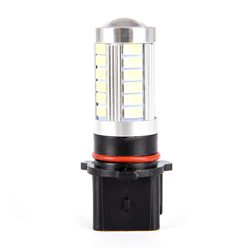 2X Xenon White High Power P13W LED Bulbs For Daytime Running Lights Fog Lam  SJ
