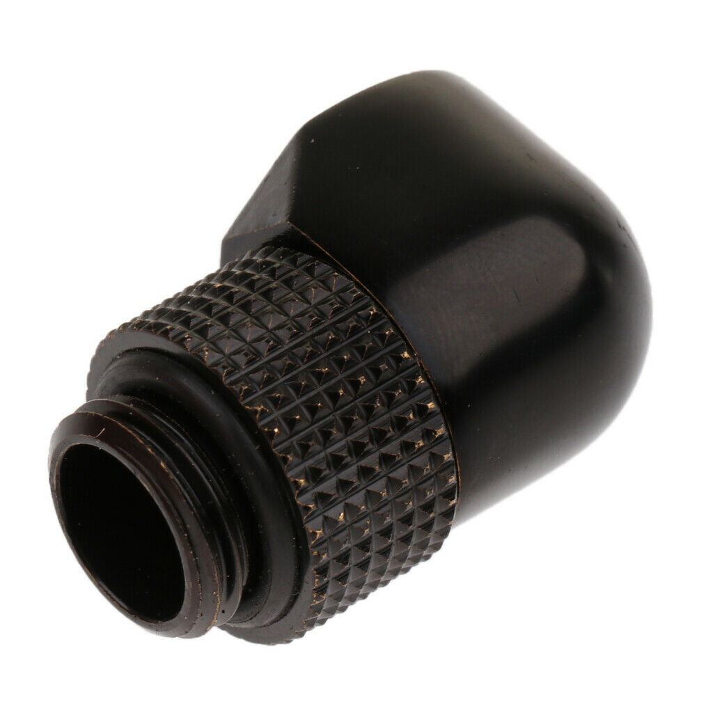 90 Degree Right Angle G1/4 Rotary Block Elbow Adapter Water Cooling System