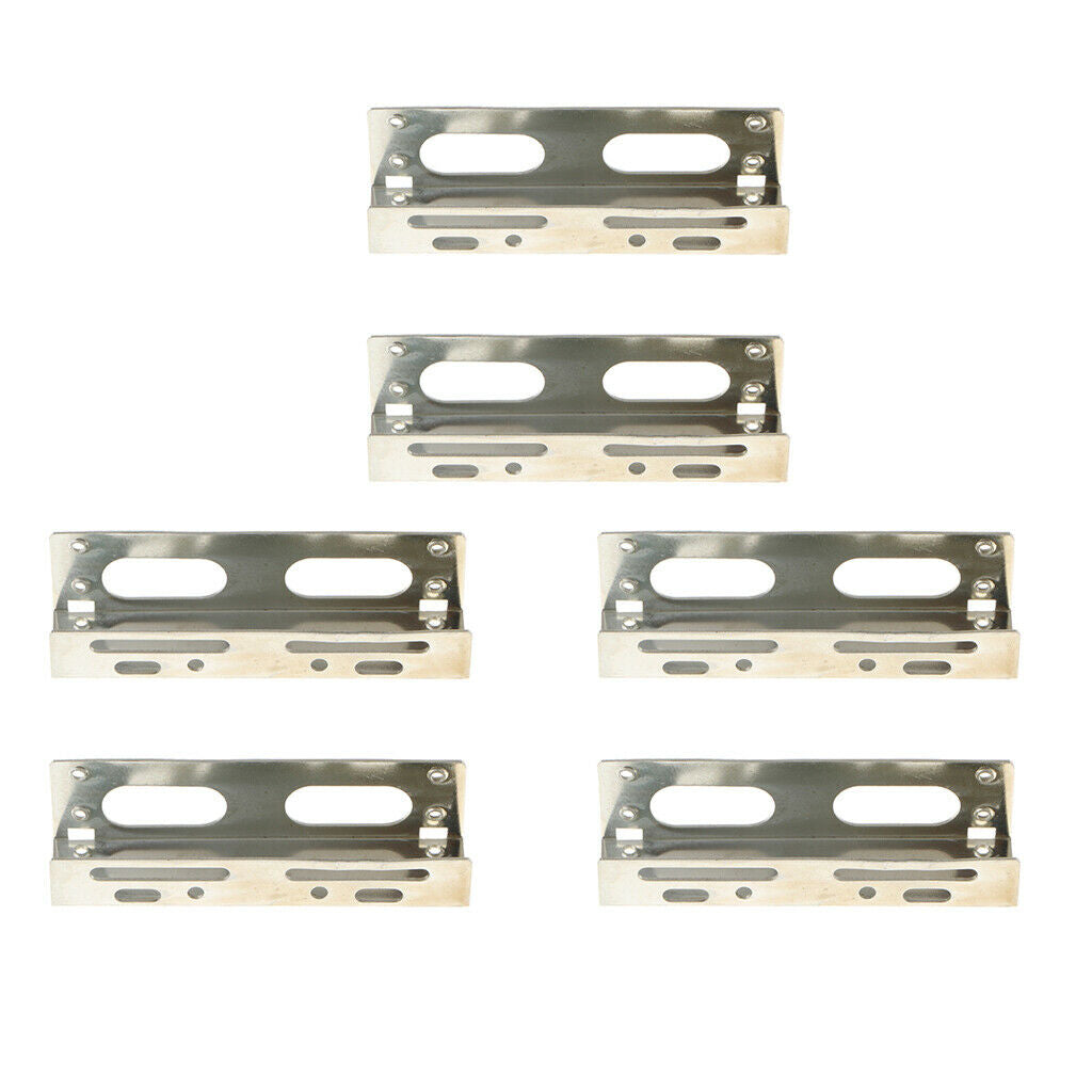 3Pcs 3.5" to 5.25" Bay Hard Disk Drive HDD Mounting Bracket for PC