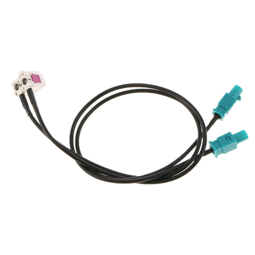 Auto Car Radio Antenna Aerial Adapter 35cm For VW RCD510 RNS510 RCD310 FAKRA