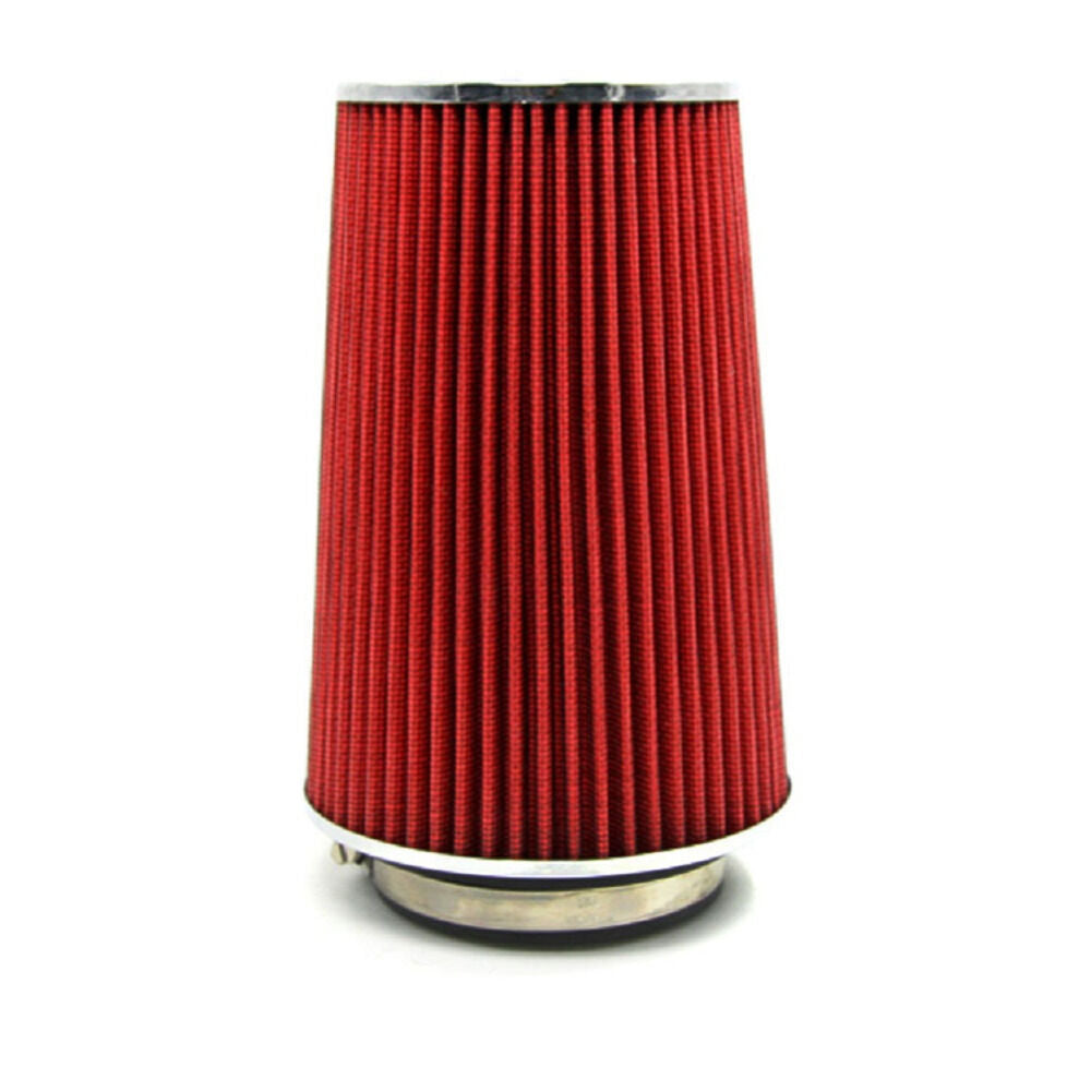 Universal Aluminum 3'' Race Sports Air Intake Cone Filter Cleaner Vent Crankcase