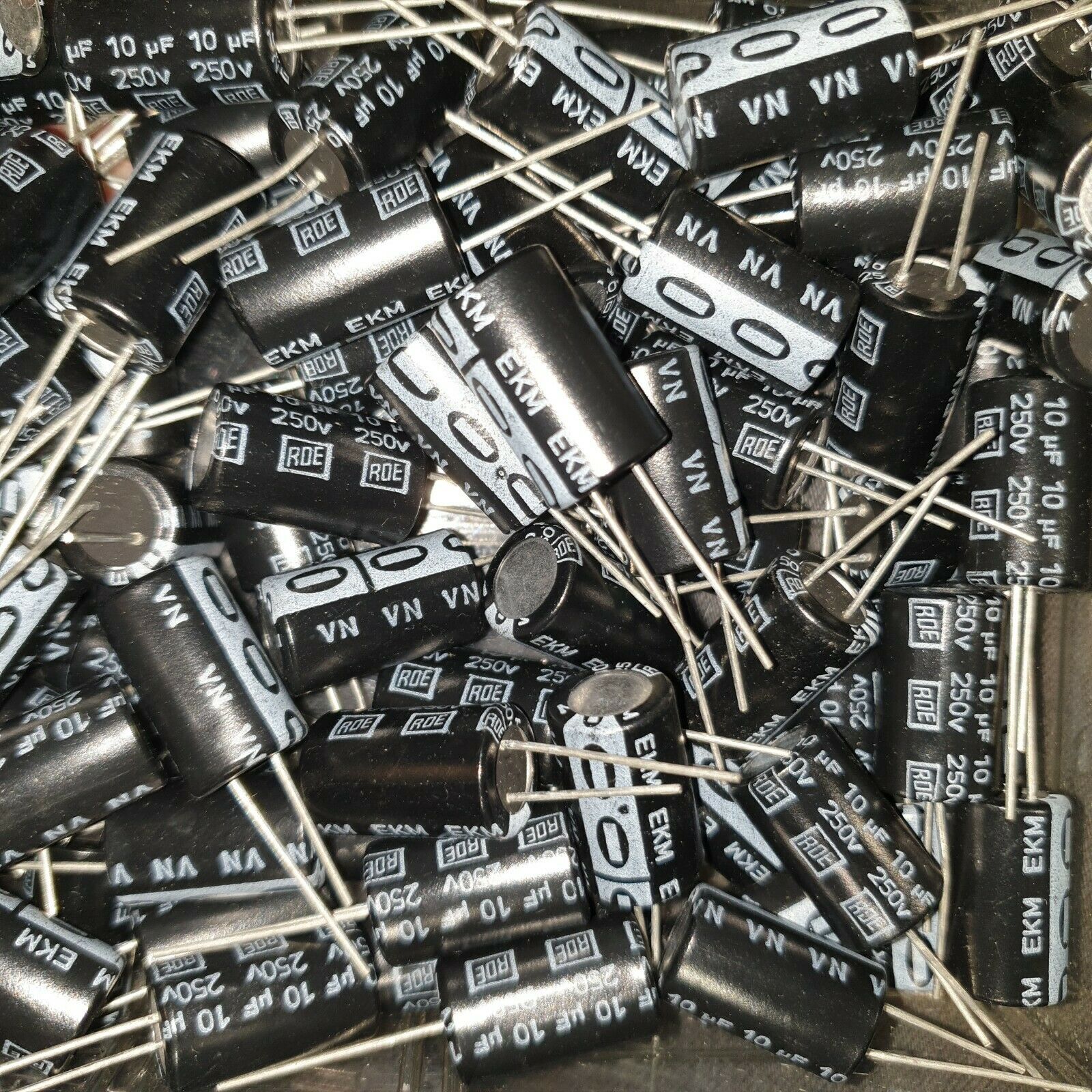 20pcs NOS ROE EKM 10uf 250V  CAPS FOR AUDIO !