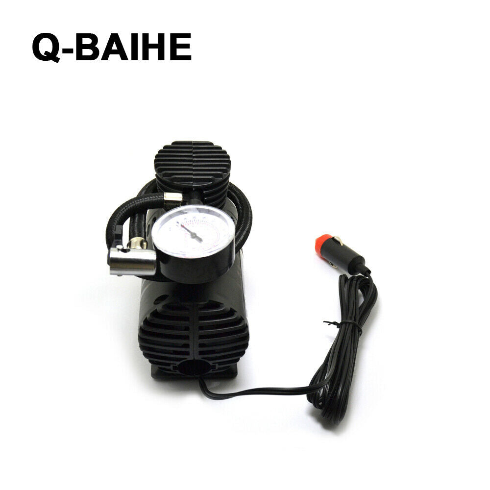 12V 60W Mini Car Tire Air Pump Big Motor Car Tire Pump